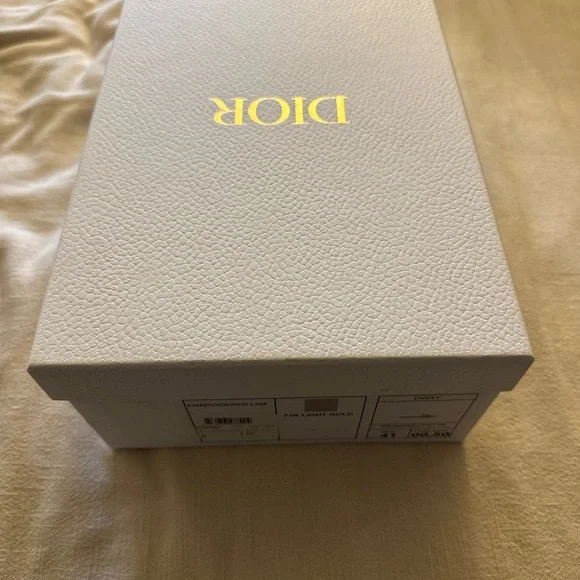 Dior Gold Women's Slides - Picture 6 of 6